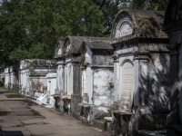 At Lafeyette Cemetary No 1 in New Orleans