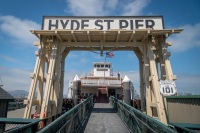 Eureka at National Maritime Museum Hyde St. Pier in San Francisco