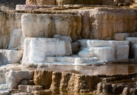 Palette Spring at Mammoth Hot Springs in Yellowstone