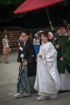 Wedding at the Meiji Shrine in Tokyo