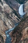 At Artist Point in Grand Canyon of the Yellowstone, WY