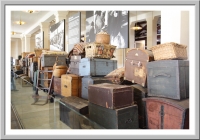 Luggage in Ellis Island