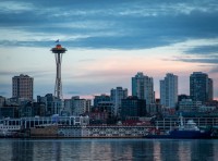 Seattle from the Bainbridge Island Ferry