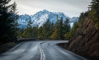 Along the drive to Hurricane Ridge in Olympic National Park