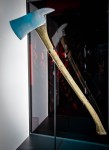 The Shining axe prop in Horror film exhibit at the Museum of Pop Culture in Seattle
