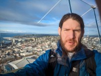 Paul at the Space Needle in Seattle