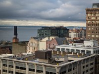 View from the Smith Building in Seattle