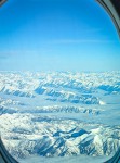 Mountains on flight from Seattle to Newark