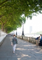 Along the South Bank of the Thames