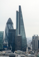 Modern buildings