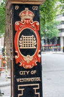 Westminster/City Border sign