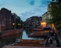 Along the Cam at Night