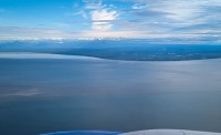 Flying into Anchorage