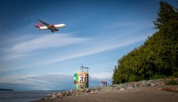 At Point Woronzof Beach in Anchorage