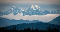 At Denali Viewpoint South in Trapper Creek
