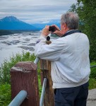 Jack at Denali Viewpoint South in Trapper Creek