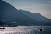 View from Sapphire Princess nearing Ketchikan