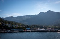 View from Sapphire Princess nearing Ketchikan