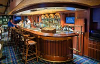 Churchill's cigar lounge on Sapphire Princess