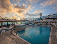 Lido deck on Sapphire Princess