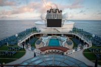 Lido deck on Sapphire Princess
