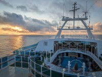 Sunrise on Sapphire Princess
