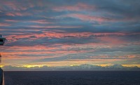 Sunset from the Sapphire Princess