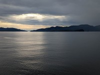 Nearing Glacier Bay