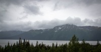 At Bird Point overlook in Anchorage