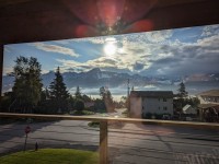 View from our apartment in Seward