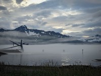 Seward Harbor in the morning
