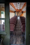 On White Pass and Yukon Route train in Skagway