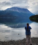 Paul at Lake Tutshi in British Columbia
