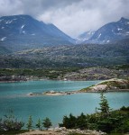 Lake Tutshi in British Columbia
