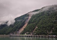 Landslide in Skagway