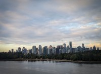 Arriving into Vancouver on Sapphire Princess