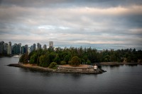 Arriving into Vancouver on Sapphire Princess