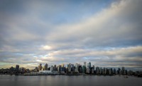 Arriving into Vancouver on Sapphire Princess