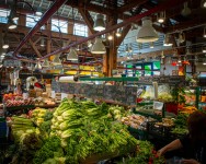 Granville Island Public Market in Vancouver