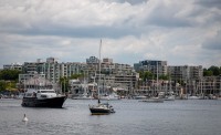 On Aquabus on Granville Island in Vancouver