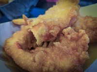 Food at Pajo's Fish and Chips in Richmond, British Columbia