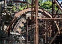 Raging Spirits coaster at DisneySea