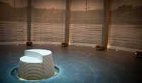 Hall of Rememberance at the Hiroshima National Peace Memorial Hall for the Atomic Bomb Victims in Peace Memorial Park in Hiroshima