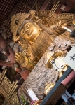 Nyoirin-kannon iInside Daibutsu-den (Hall of the Great Buddha) at Todai-ji in Nara