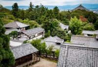 View from Nigatsu-do in Nara