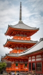 Pagoda at Kiyomizu-dera Temple in Kyoto