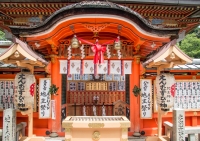 Jishu Shrine at Kiyomizu-dera Temple in Kyoto