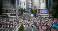 Shibuya Crossing in Tokyo