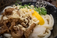 Soba noodles for lunch in Shibuya