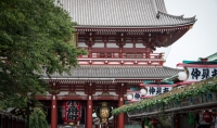 The Sensoji Temple in Asakusa Tokyo